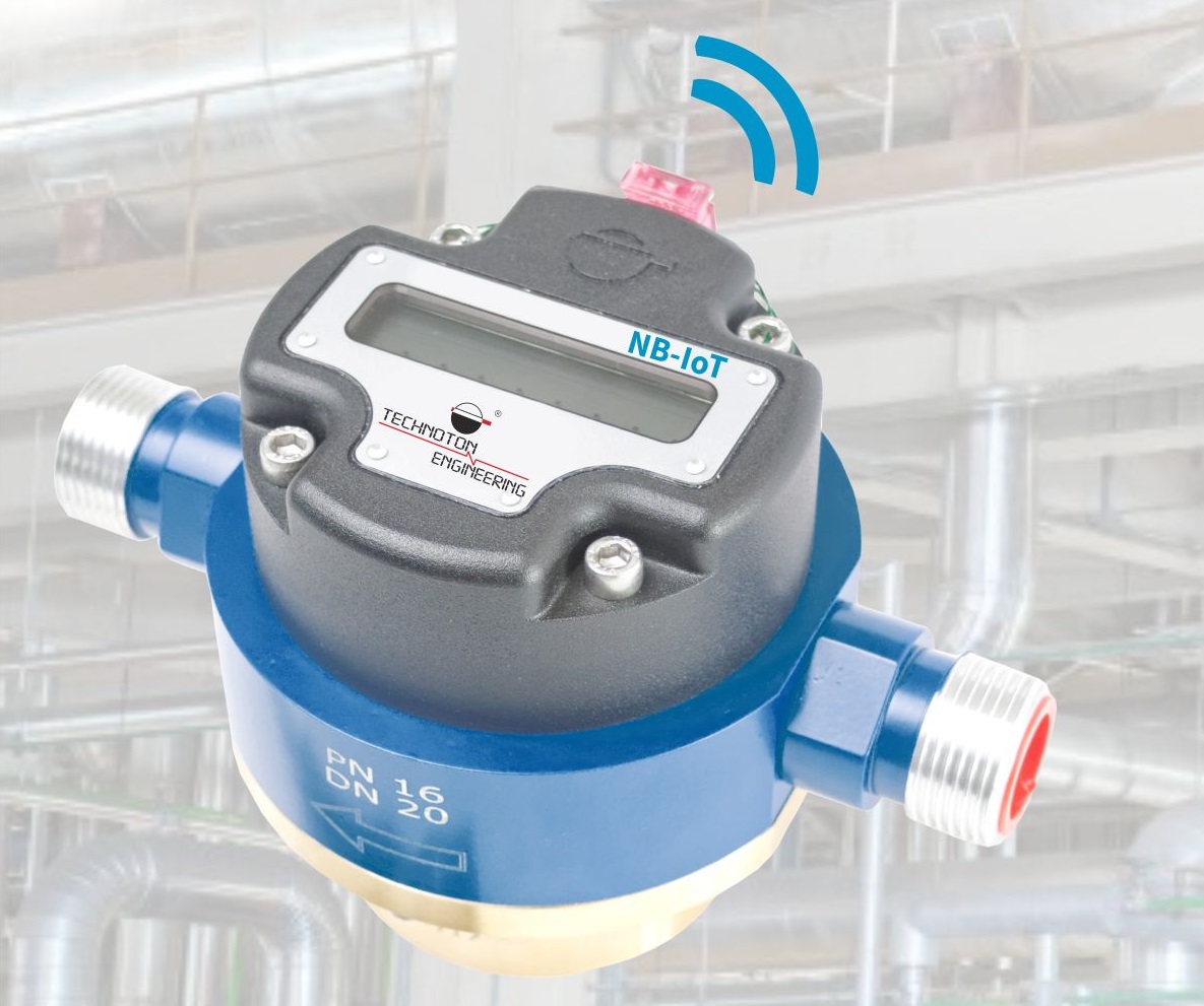 NB-IoT smart water meter. Industrial